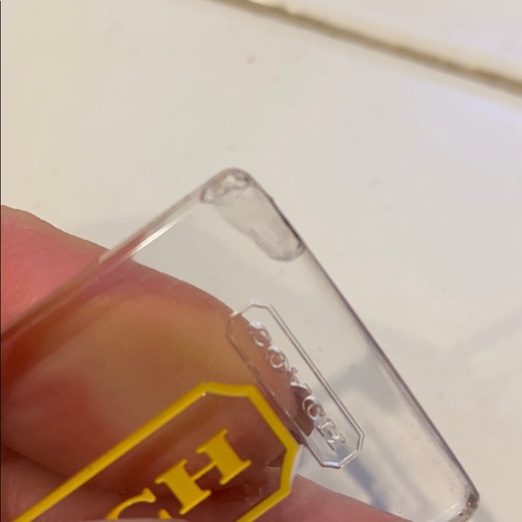 Coach charm clear color - Picture 4 of 5